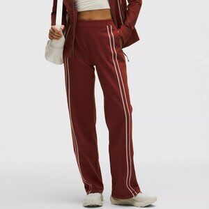 Lululemon Athletica Burgundy Track Pants
